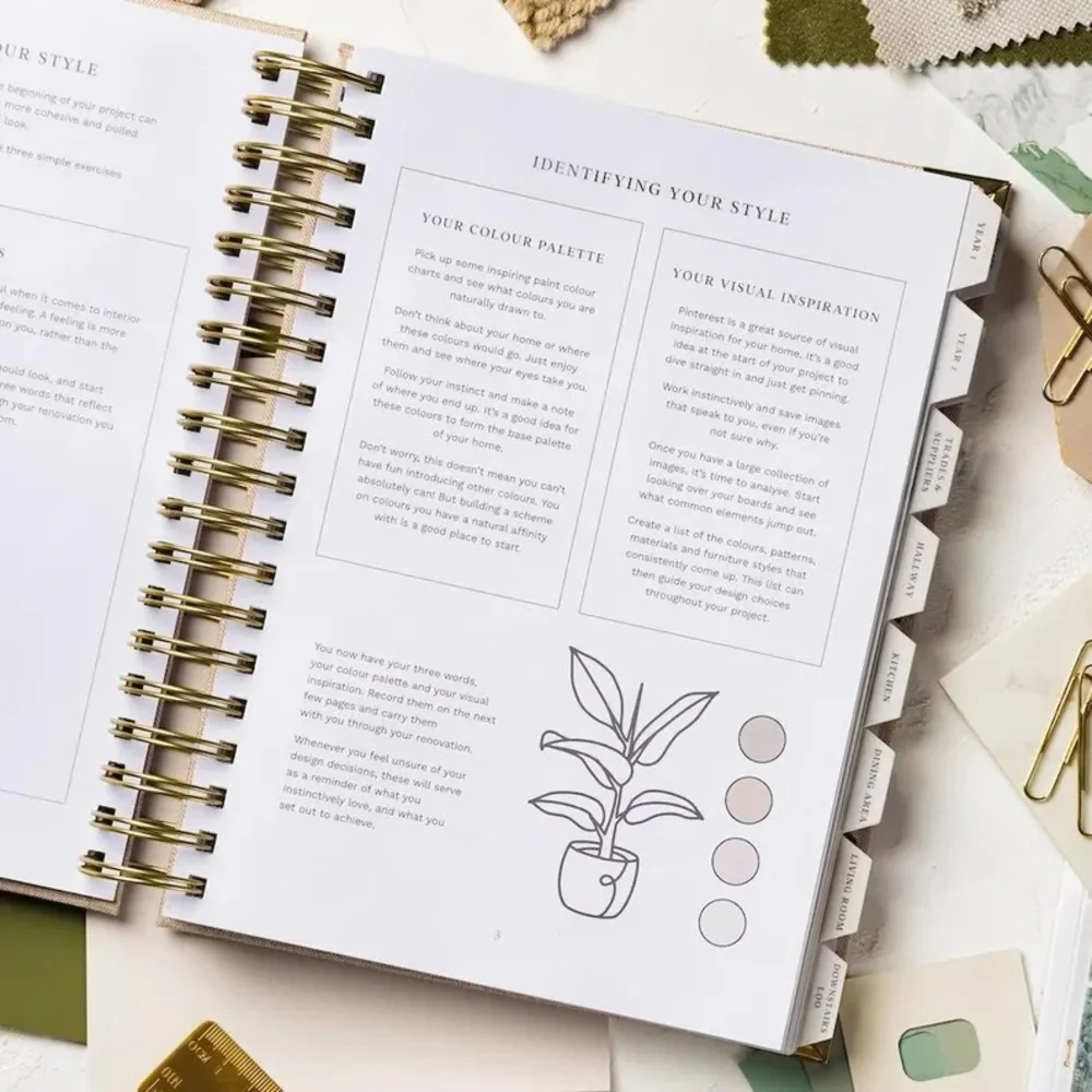 Room by Room Renovation Planner by Paper Room Creative